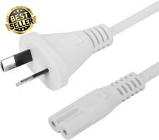 3M (9.84Ft) Power Cable 2 Pin Core Figure 8 IEC-C7 AC Cord Lead AU Plug for Note
