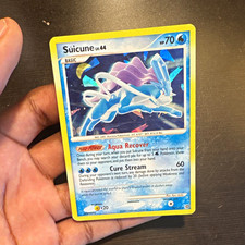 Pokemon TCG Suicune 19/132 Secret Wonders Holo Rare English Basic HP70