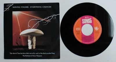 Moving Fingers Everything Changes GER 7inch Vinyl Single 1986 Synthpop Wave