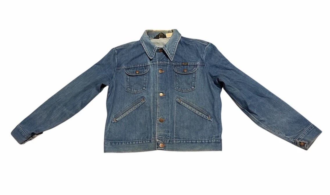 25+ Wrangler Denim 1970s Vintage Outerwear Coats & Jackets for Men