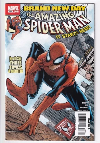 Amazing Spider-Man, The #546 VF/NM; Marvel | Mr. Negative Jackpot 1st Print - w/