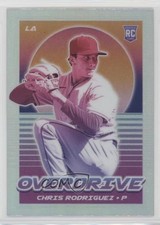 2021 Panini Chronicles Overdrive Holo Prizm Chris Rodriguez #3 0c2