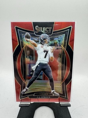 2024 Panini Select C.J. Stroud Concourse Red Prizm /99 #42 Texans