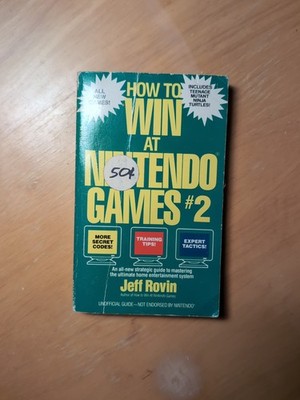 How to Win at Nintendo Games #2 by Jeff Rovin 1989 First St. Martins Press Print