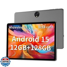 Android 15 Tablet, 11inch Tablets, 12GB 128GB 1TB, Support Face Unlock, 8000m