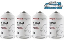 Honeywell R-1234yf Refrigerant 8 oz Can QTYx4 HH18239SC for Mobile A/C Systems