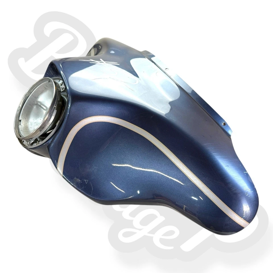 03 Harley Ultra Classic Electra Glide Frontal Exterior Batwing Carenado Cubierta Exterior Foto 4 de 4