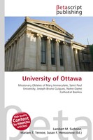 Lambert M. Surhone (U. A.) | University Of Ottawa | Taschenbuch | Englisch