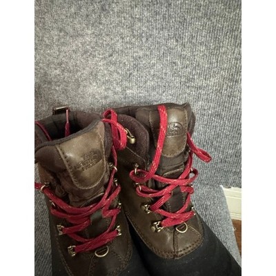 The North Face Chilkat II Winter Boots Mens 8.5 Brown Waterproof Insulated The North Face Chilkat Leather Insulated Tall Boot Men main image 2