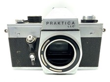 Pentacon Praktica LLC 35mm SLR Camera Body M42 Silver Defective
