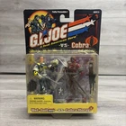 GI Joe Vs. Cobra Wet-Suit vs Cobra Moray (2001) Hasbro Figure Set 2-Pack New Vtg