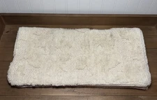 Pottery Barn Floral Wool Pillow Cover  ~ 20” SQ