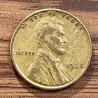1935-P Lincoln Wheat Cent Monster Woody Error Wood Grain Improper Alloy Mix