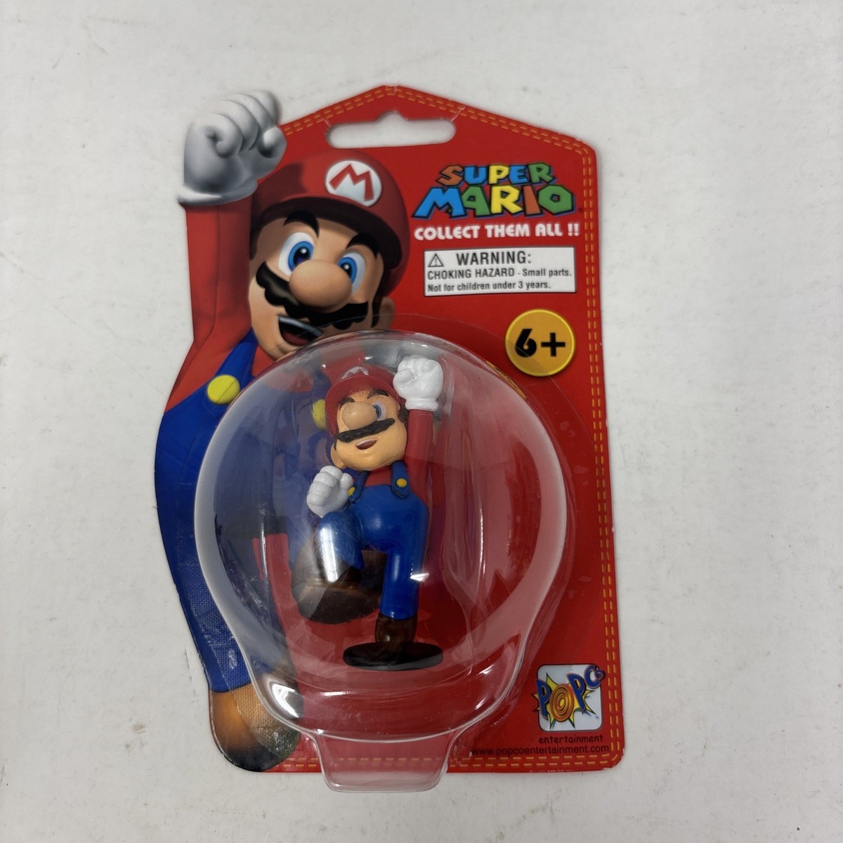 Nintendo Super Mario Bros. (2007) Popco Mini Figure Mario