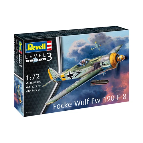 FOCKE WULF FW190 F-8 KIT 1:72 Revell Kit Aerei Modellino Nuovo - Immagine 3 di 3