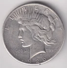 1926 S LIBERTY PEACE DOLLAR 90% SILVER SAN FRANCISCO $1 US MINT