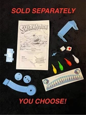 VTG 1988 Milton Bradley Shark Attack! Game Replacement Part Pieces - You Pick