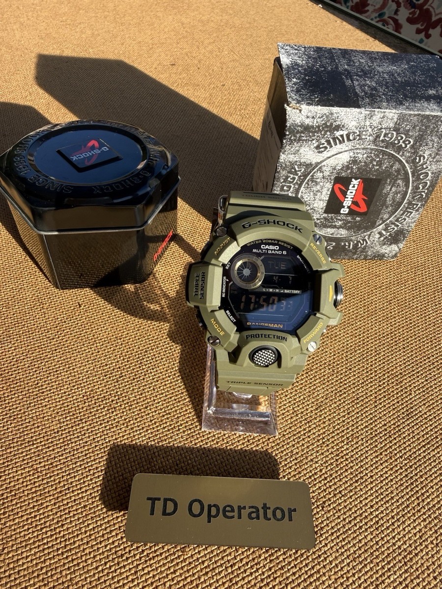Casio G-Shock GW-9400-3 Rangeman Green | eBay