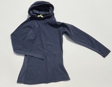 Nike Cowl Funnel Neck Fleece Sweatshirt Women  s Navy Size Medium
