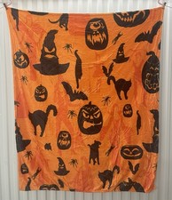 Halloween Scary Spooky 50x60 Inch Throw Blanket Cover Soft Bedding Gift Decor