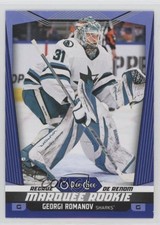 2024-25 O-Pee-Chee Marquee Rookies Blue Border Georgi Romanov #598 jg3