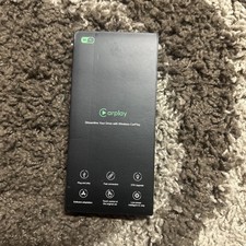 Wireless CarPlay Adapter, Wired to Wireless, Plug and Play - BRAND NEW