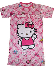HELLO KITTY Nightgown/Night Sleep Shirt Size L