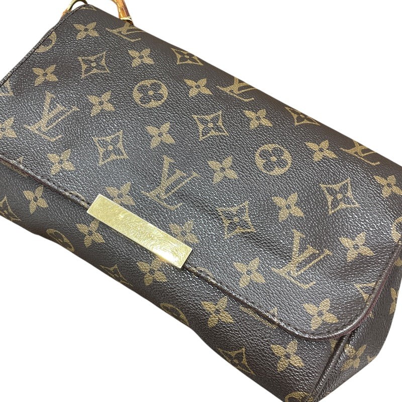 Louis Vuitton Favorite MM M40718 Brown Monogram leather Ladies Shoulder Bag Used