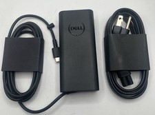 Lot of 15 Dell 65W USB-C Laptop Charger XPS Latitude OEM genuine w/Power Cord