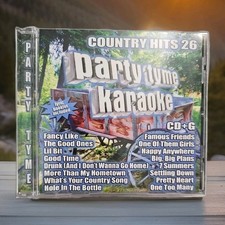 Country Hits 26 by Party Tyme Karaoke CD Sing Along Albums Free Shipping