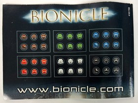 Lego Bionicle 8567 Lewa Nuva - complete with instructions