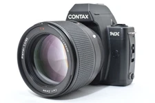 【Exc+++】Contax N Planar T* 85mm f/1.4 AF Lens & NX SLR Camera body From Japan
