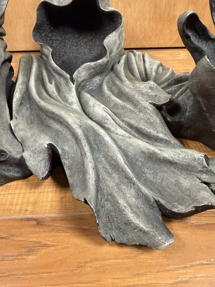 Escultura de pared colgante The Creeper Ghost Reaper de diseño Toscano Halloween Foto 3 de 4