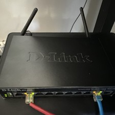 D-Link Wireless N Unified Service Router VPN Wi-Fi DSR-250N Used, Working