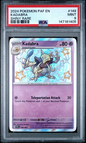Kadabra graded PSA 9 for sale on eBay