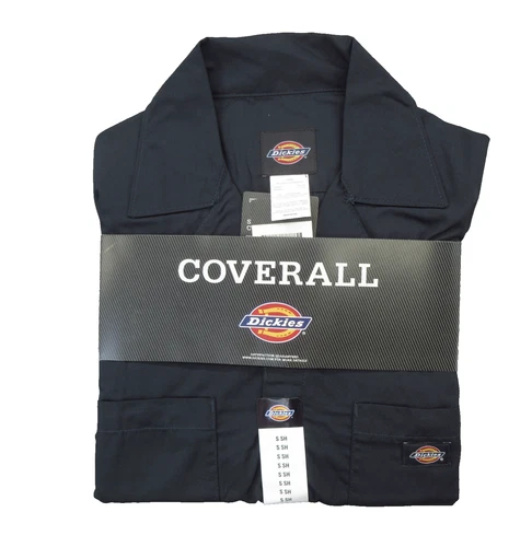 Dickies Coverall Mens Small  Short Sleeve Workwear Uniform Stain Release New - product listing photo