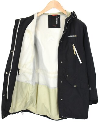 DIDRIKSONS Storm System Dry2 Jacket Damen (EU) 40 Hooded Mid Length Black