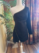 Zara One Shoulder Asymmetric  Party Dress