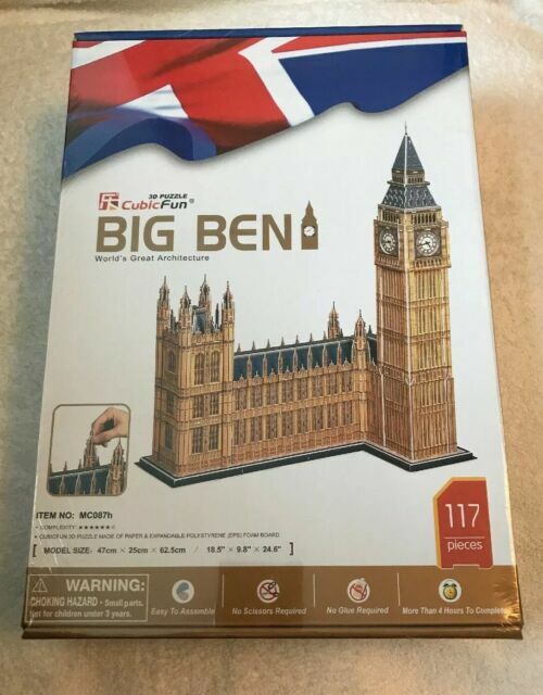 cubicfun 3d puzzle big ben
