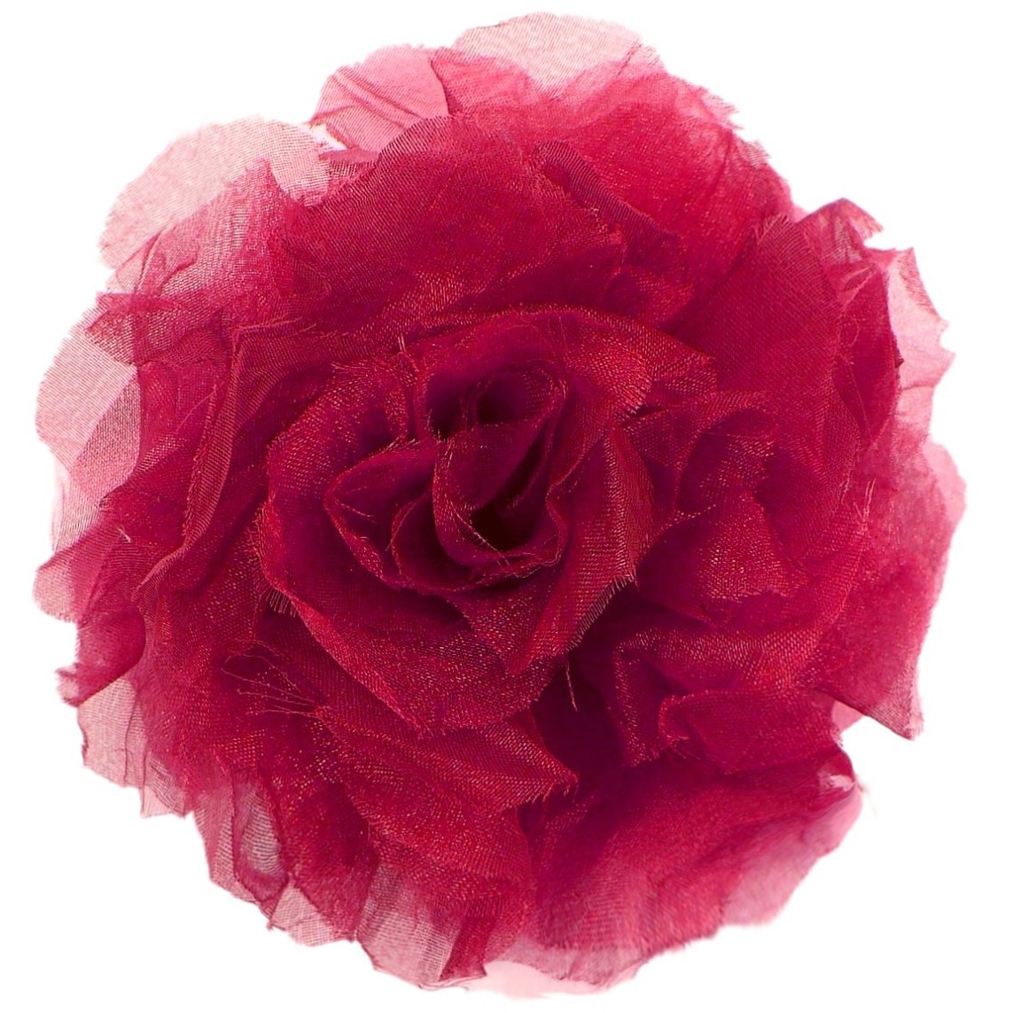 NET TOROS Rosen-Haarblüte Aus Polyester – Rote Blumenspange Für Hawaii-Look & Sommerfrisuren