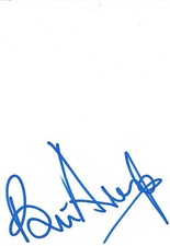 Brian Auger autograph signed 10x15 cm index card