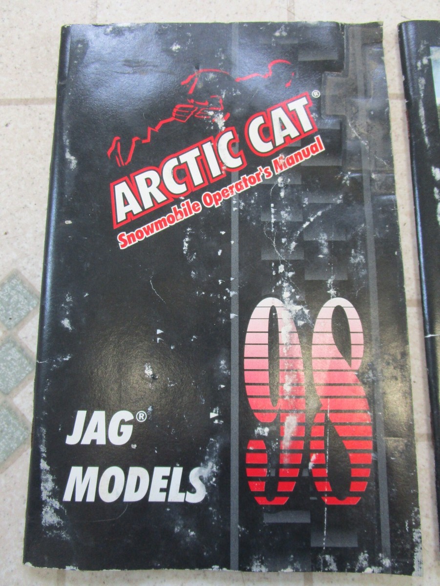 98 Arctic Cat Jag 440 Snowmobile Owner Operators Manual 340 | eBay