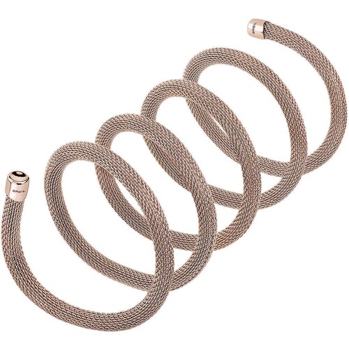 Collier Bracelet Femme Breil NEW SNAKE TJ2718 Acier inoxydable Gold