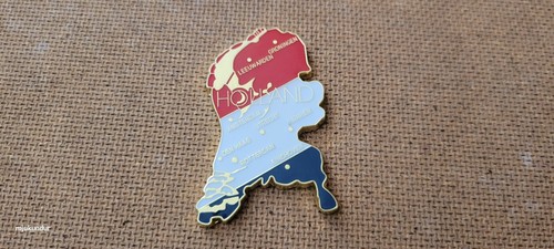 Map flag of Netherlands Holland tourist souvenir fridge magnet
