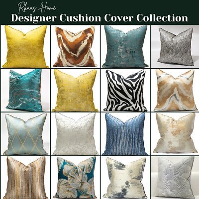 Super luxuriöser Designer Kissenbezug, Premium Qualität, mehrere Designs 45x45cm