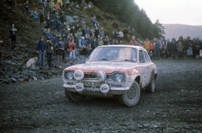 Bob Bean & Alan Greenwood, Ford Escort RS1600 WRC RAC Rally 1975 Old Photo 9