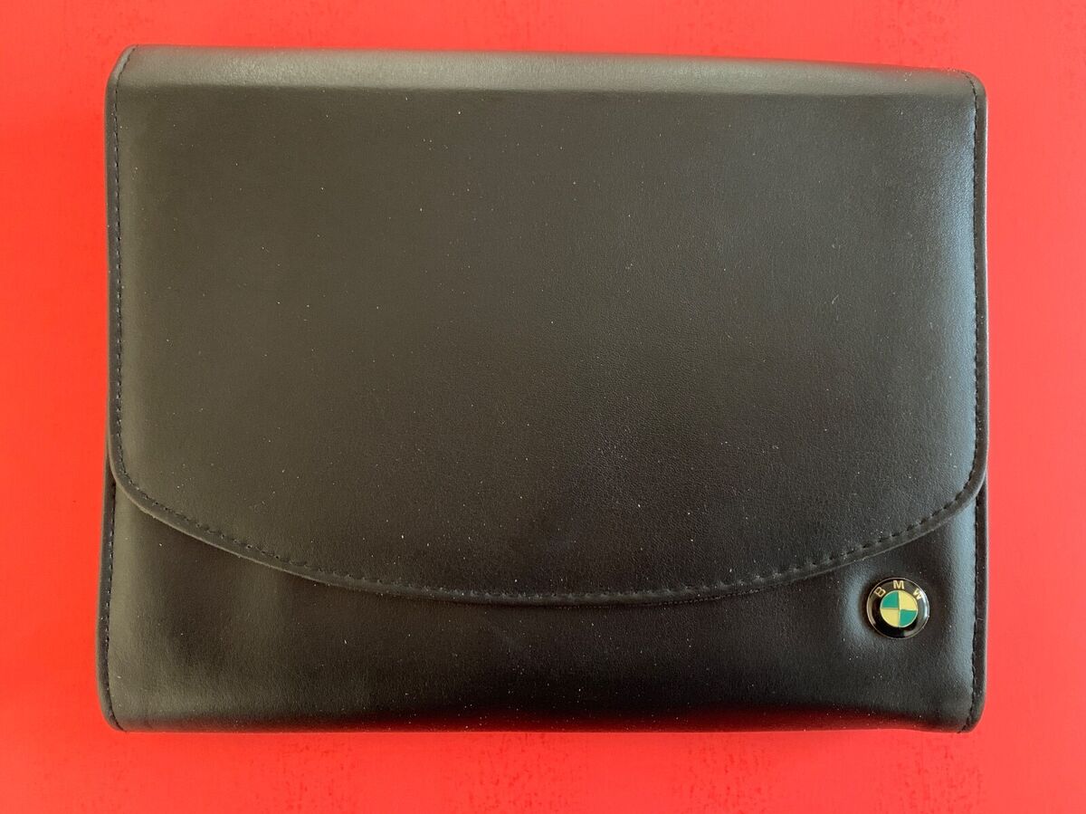 Genuine BMW OEM Leather Case Jacket Pouch: Glovebox Owner Genuine BMW OEM Leather Case Jacket Pouch: Glovebox Owner