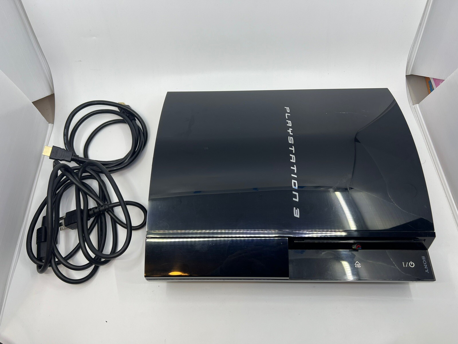 Sony PlayStation 3 CECHB01 80GB Ps3 Backwards Compatible Tested Works 711719800101 eBay