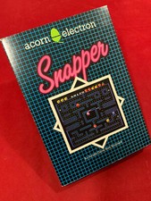 Acorn Electron Snapper game Cassette Acornsoft image