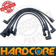 Classic Mini HardCore 8mm Performance Silicone HT Leads Black All Years
